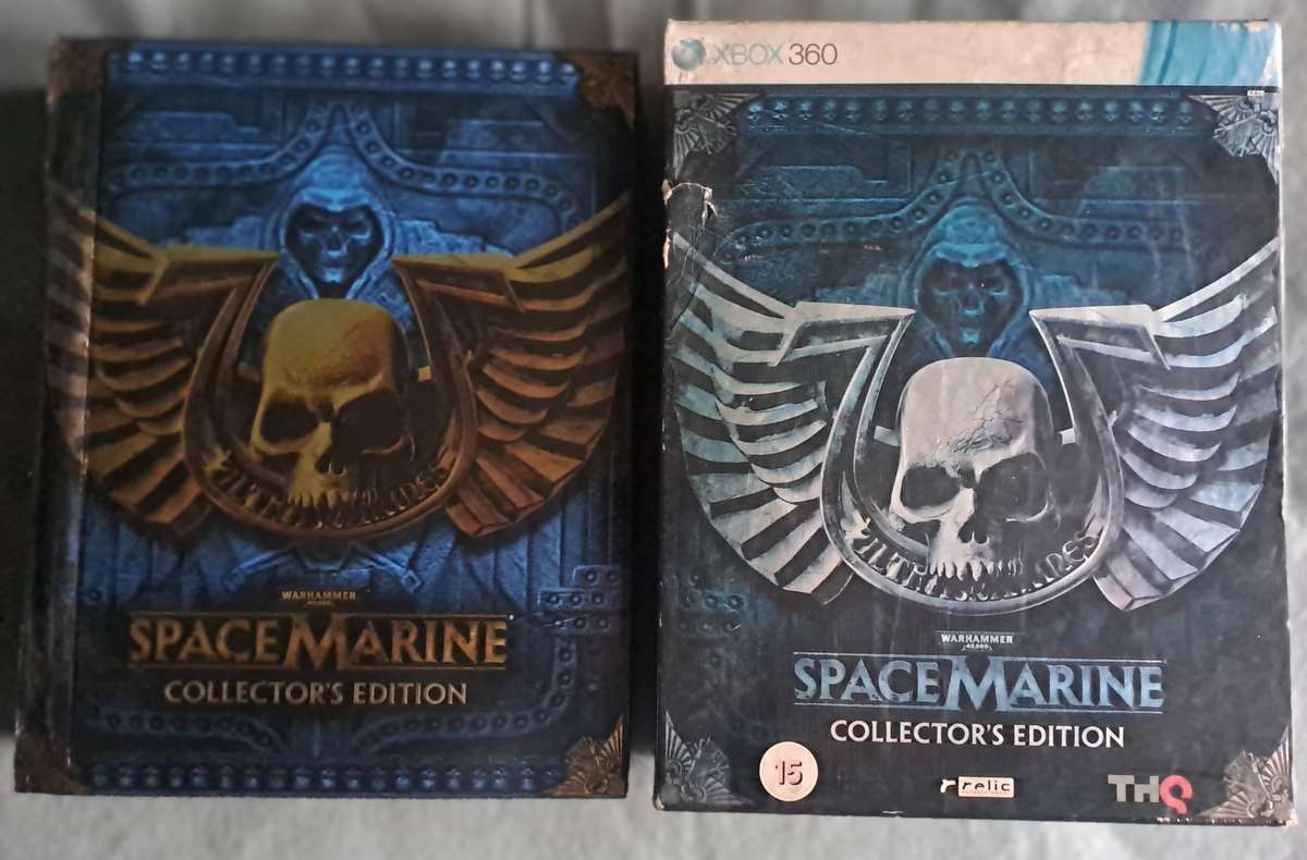 Xbox 360: Warhammer 40 000 Space Marine collector's edition.