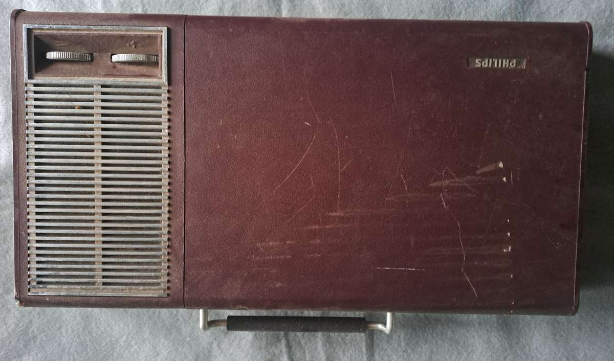Vintage Portable Philips Record player.