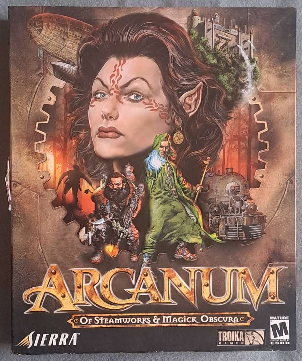 PC CD Big Box classic: Arcanum of Steamworks and Magick Obscura