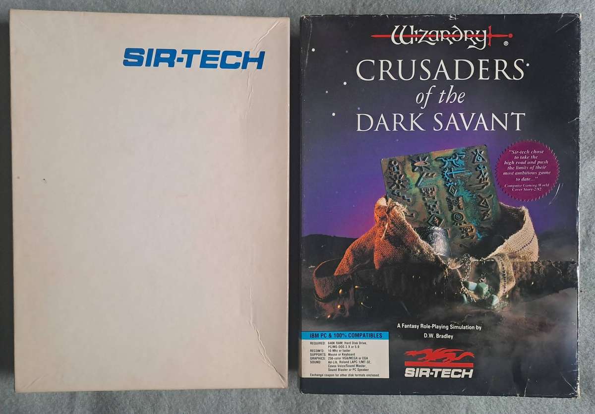 PC CD Big Box classic: Crusaders of the dark Savant