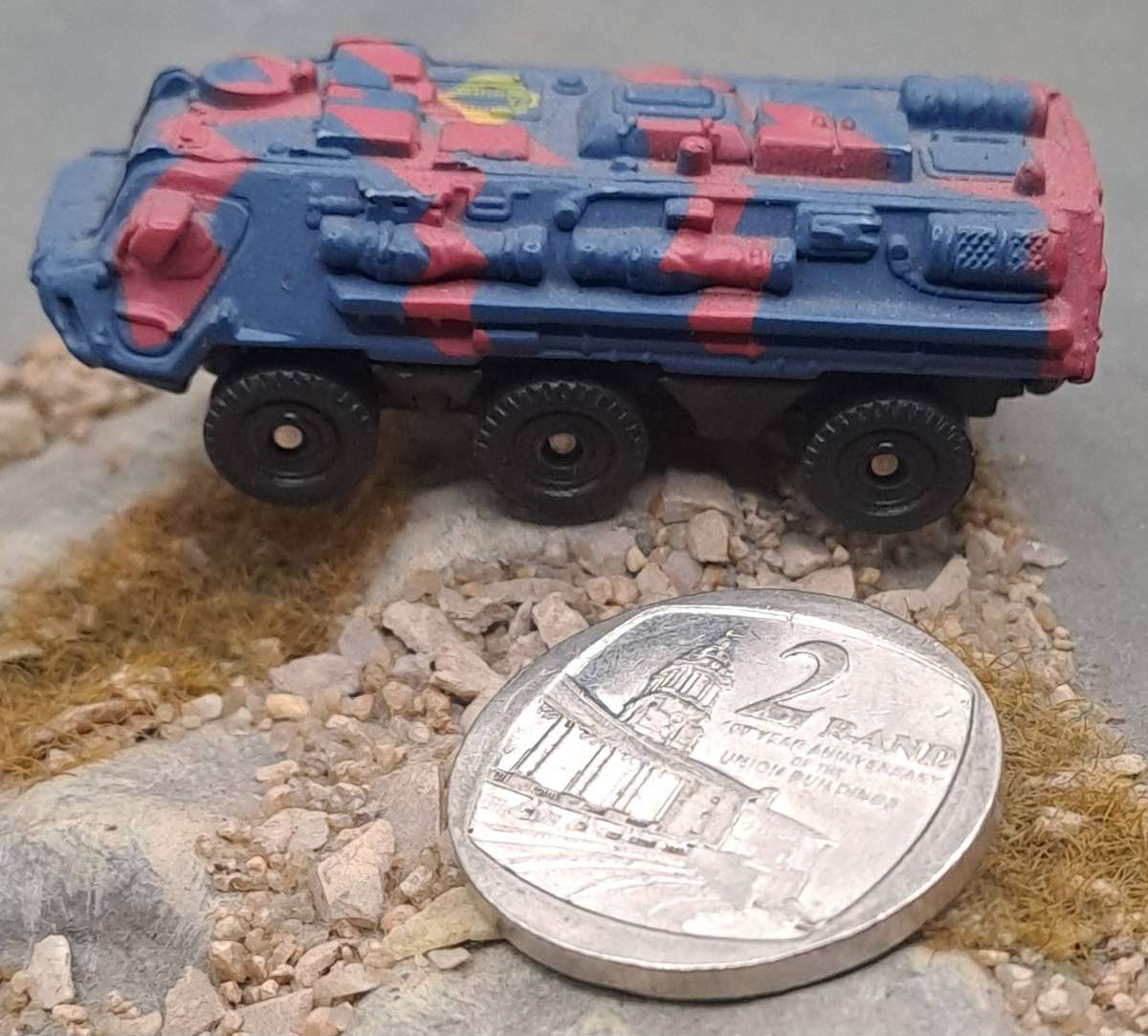 Micro Machines G.I. TPz Fuchs troop transport.