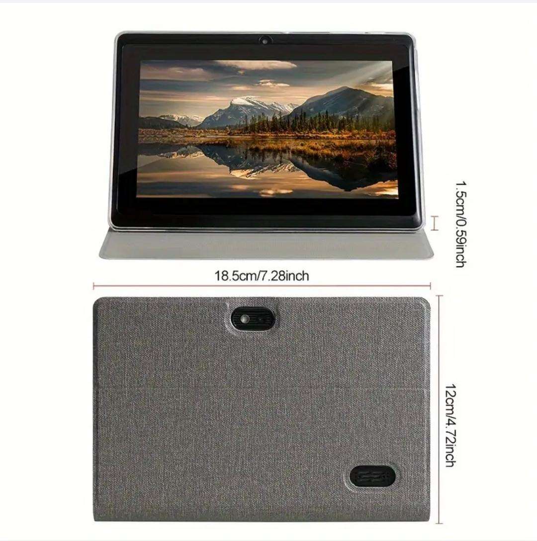 7-inch Android 11 Tablet with Quad-Core Processor, 4GB RAM, 32GB Storage, IPS Display
