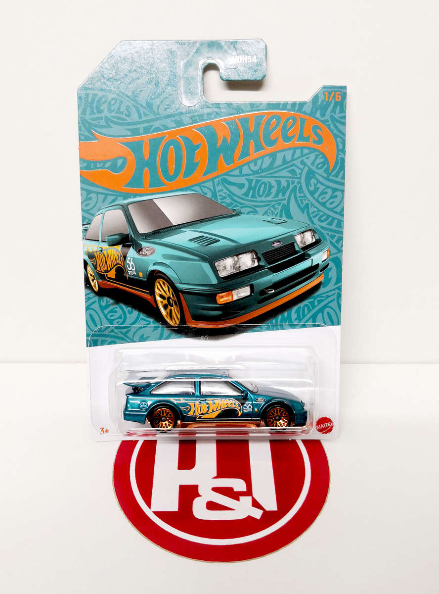 2024 Hot Wheels "Pearl & Chrome" '87 Ford Sierra Cosworth