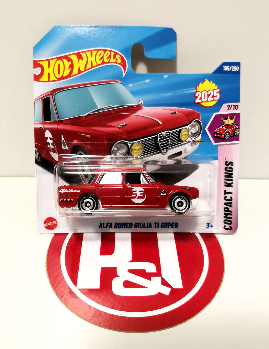 2025 Hot Wheels Alfa Romeo Giulia TI Super