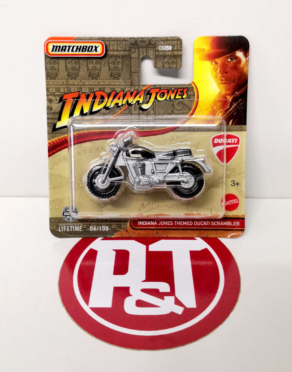 2025 Matchbox "Indiana Jones" Ducatti Scrambler