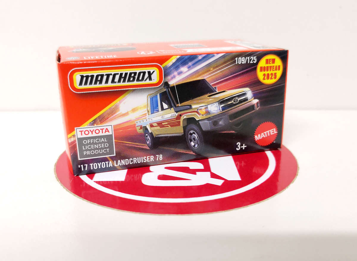 2025 Matchbox "Power Grabs" '17 Toyota Landcruiser 78