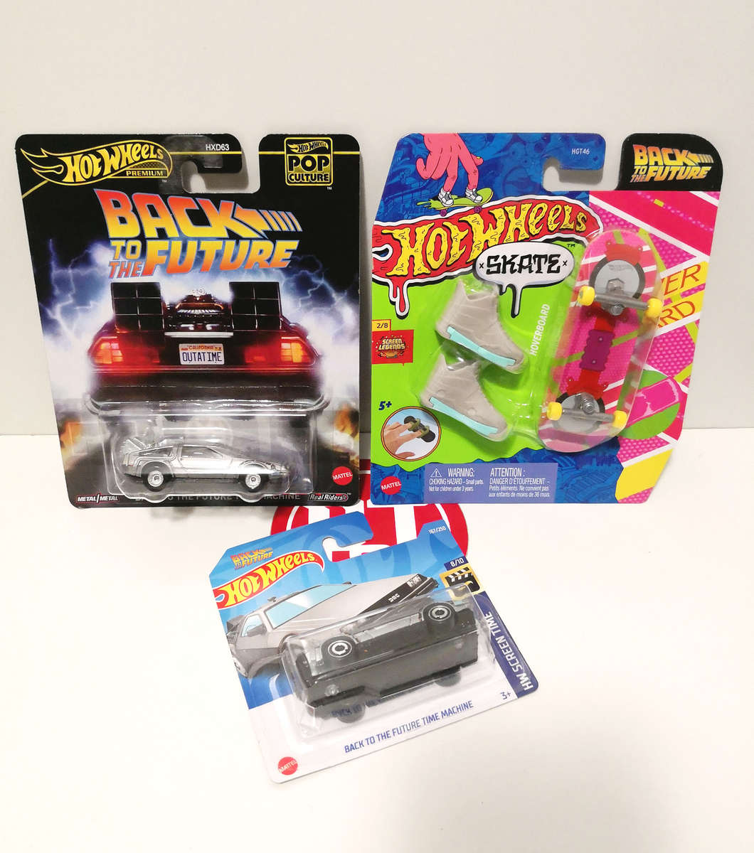 Hot Wheels "Back to the Future" Combo (3 x vehicles)