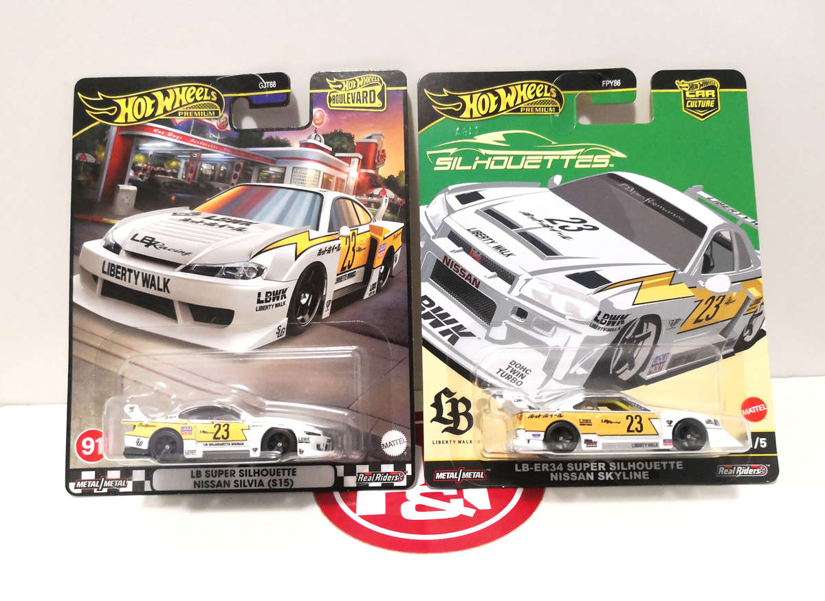 Hot Wheels PREMIUM Liberty Walk (LBWK) Nissan Combo (2 models)