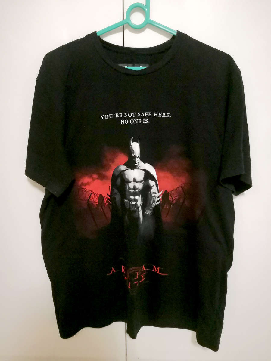 Men's BATMAN - ARKHAM CITY Graphic T-Shirt - XL