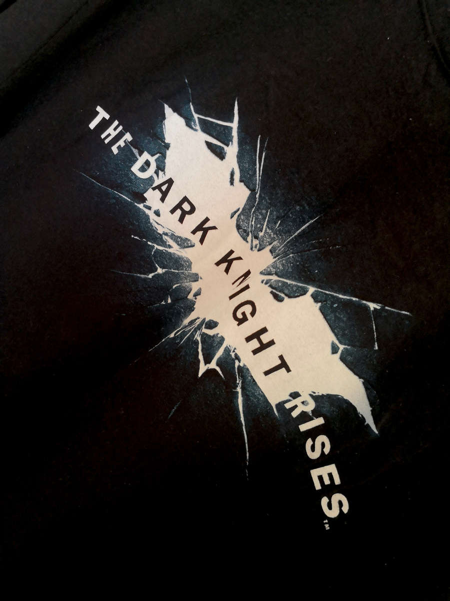 Men's DARK KNIGHT RISES Graphic T-Shirt - XL