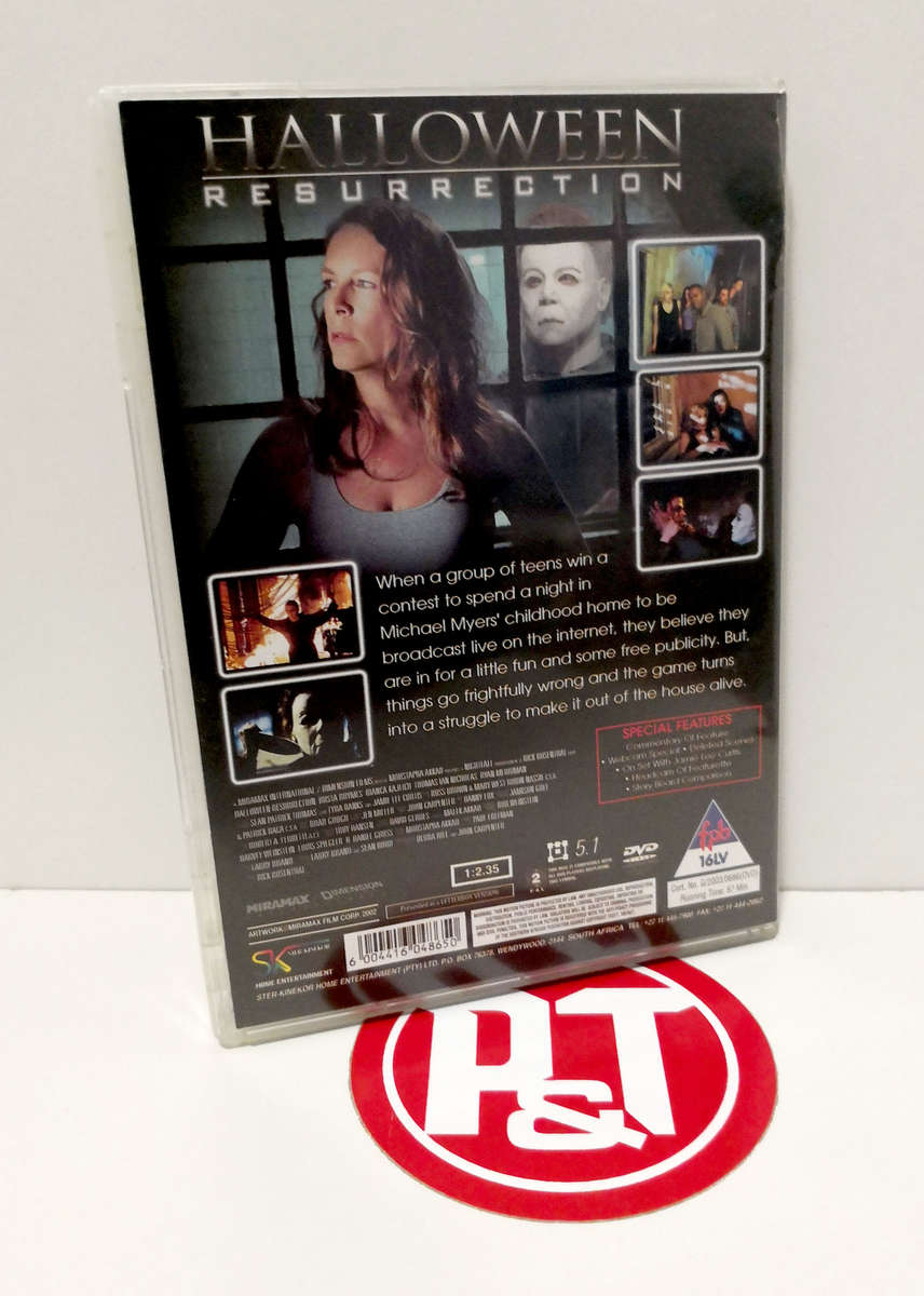Halloween: Resurrection DVD