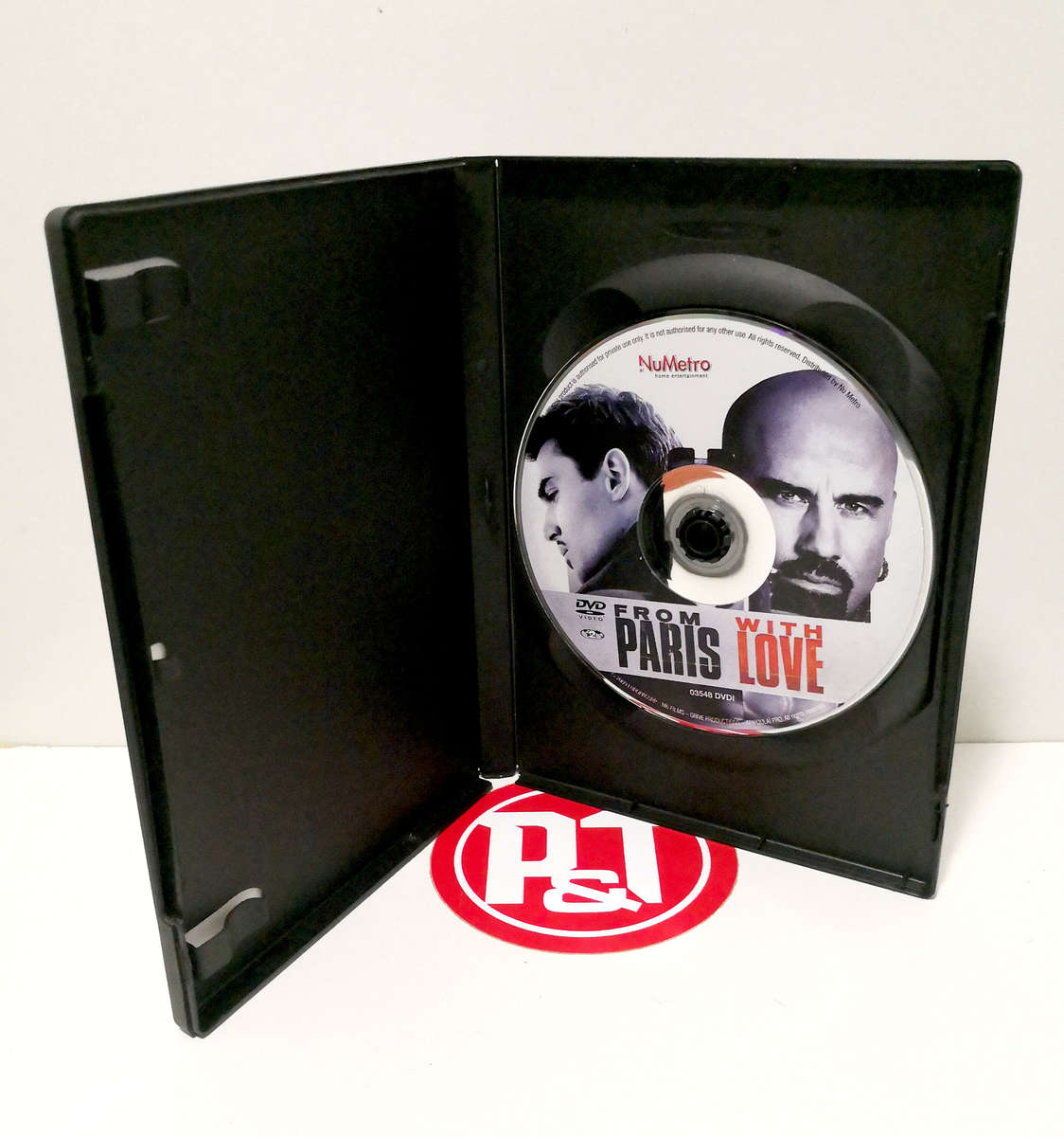 From Paris with Love DVD