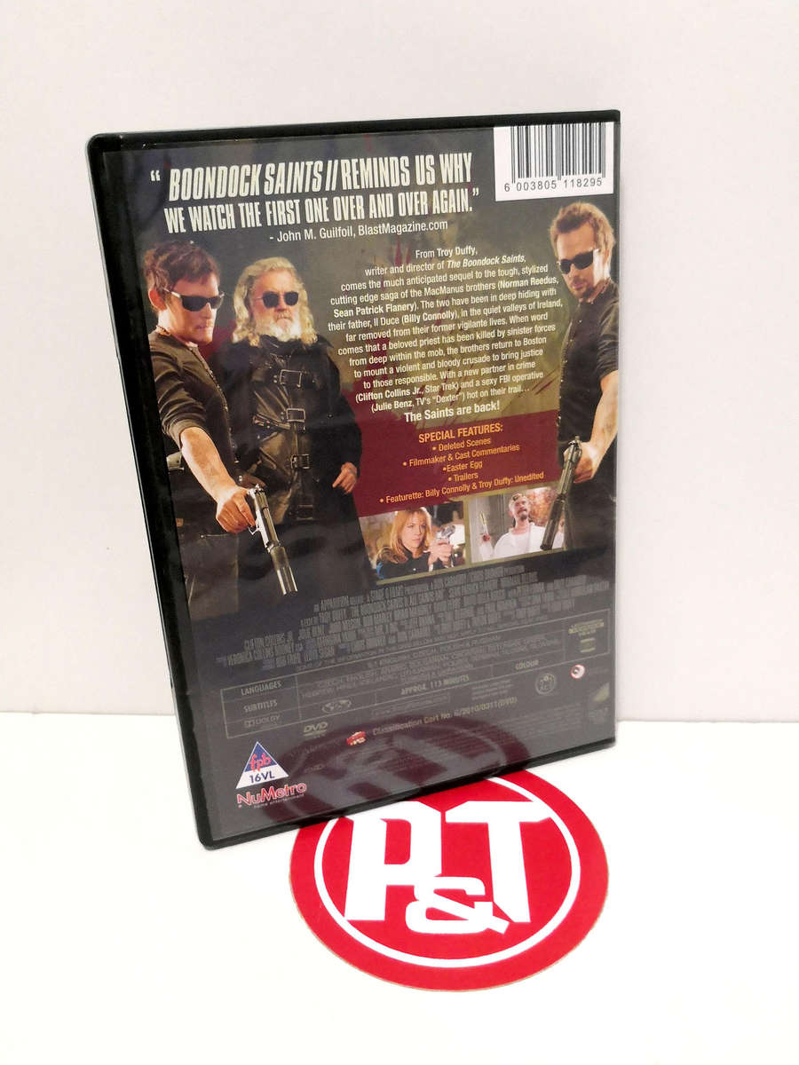 The Boondock Saints 1 & 2 DVD ( 2 x DVDs)