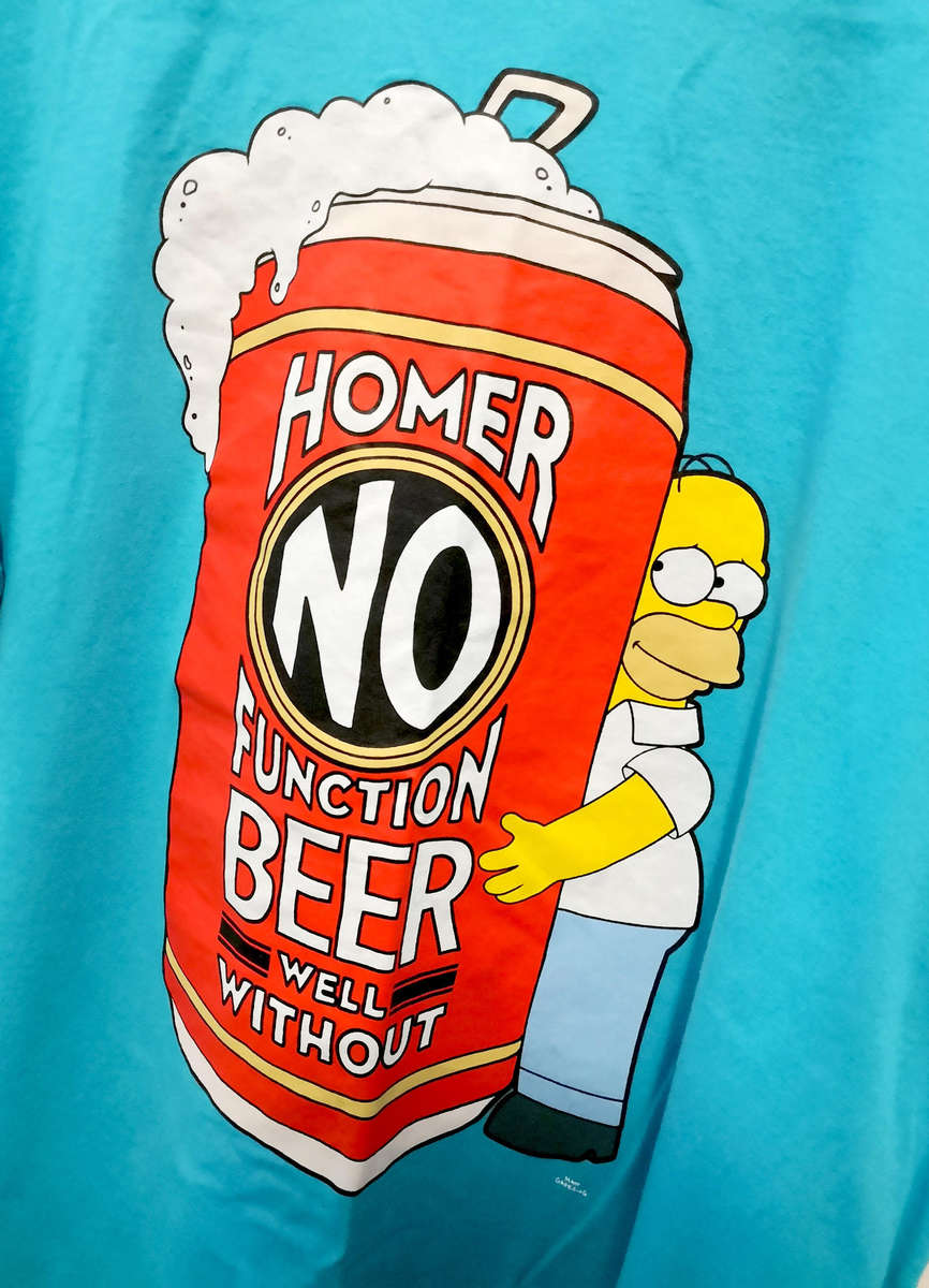 Men's "The Simpsons" Graphic T-Shirt - XL