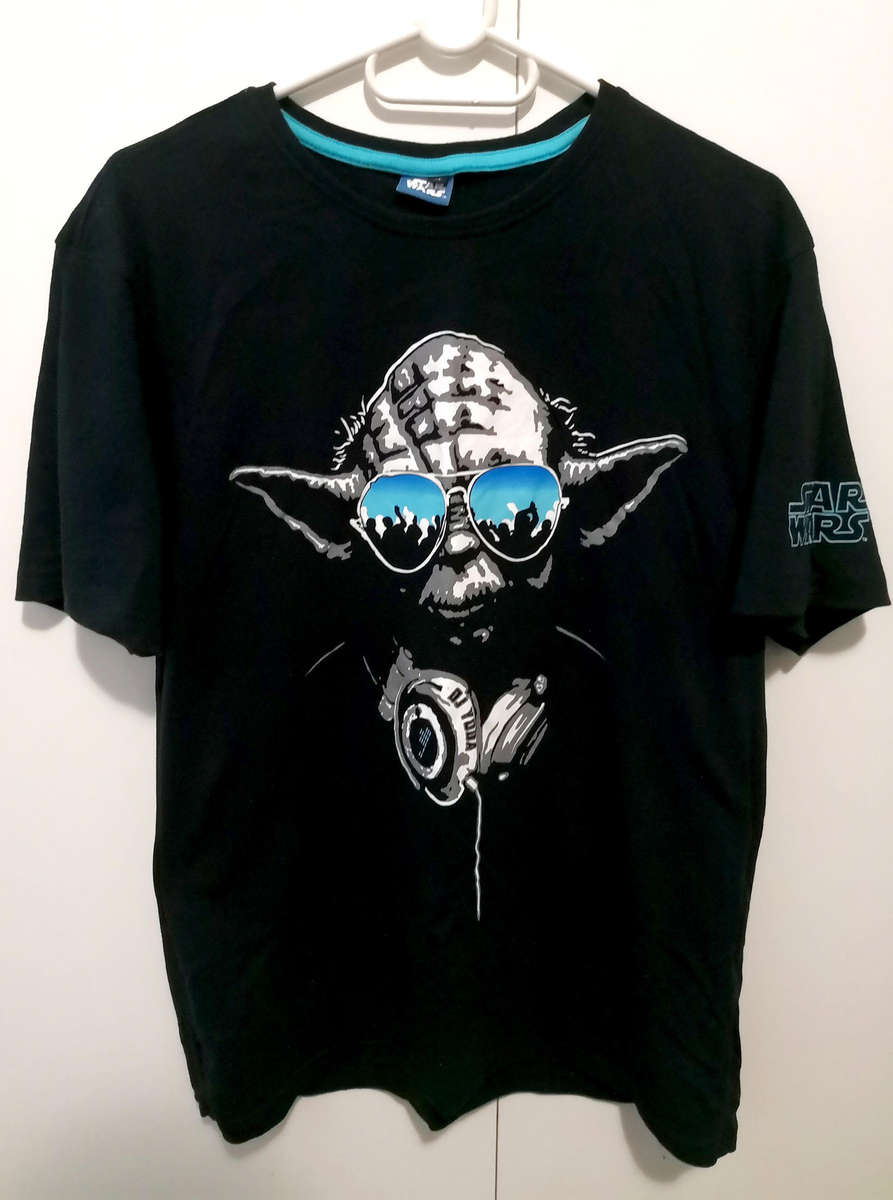 Men's STAR WARS "DJ Yoda" Graphic T-Shirt - XL