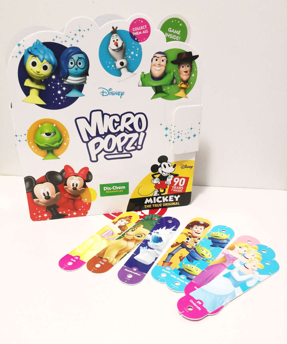 Disney/Dischem Micro Popz & Pop Stix Bundle (Incomplete)