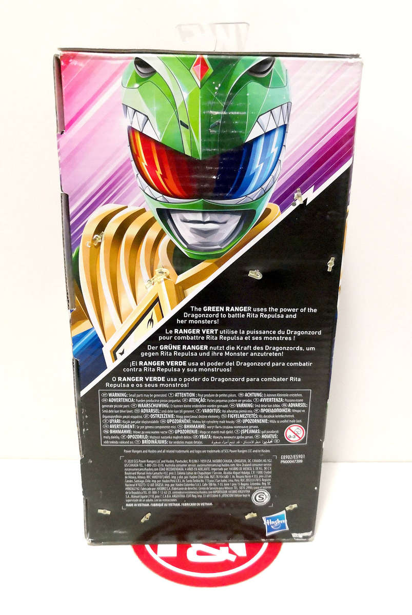 Hasbro 9.5" Power Rangers - Green Ranger action figure