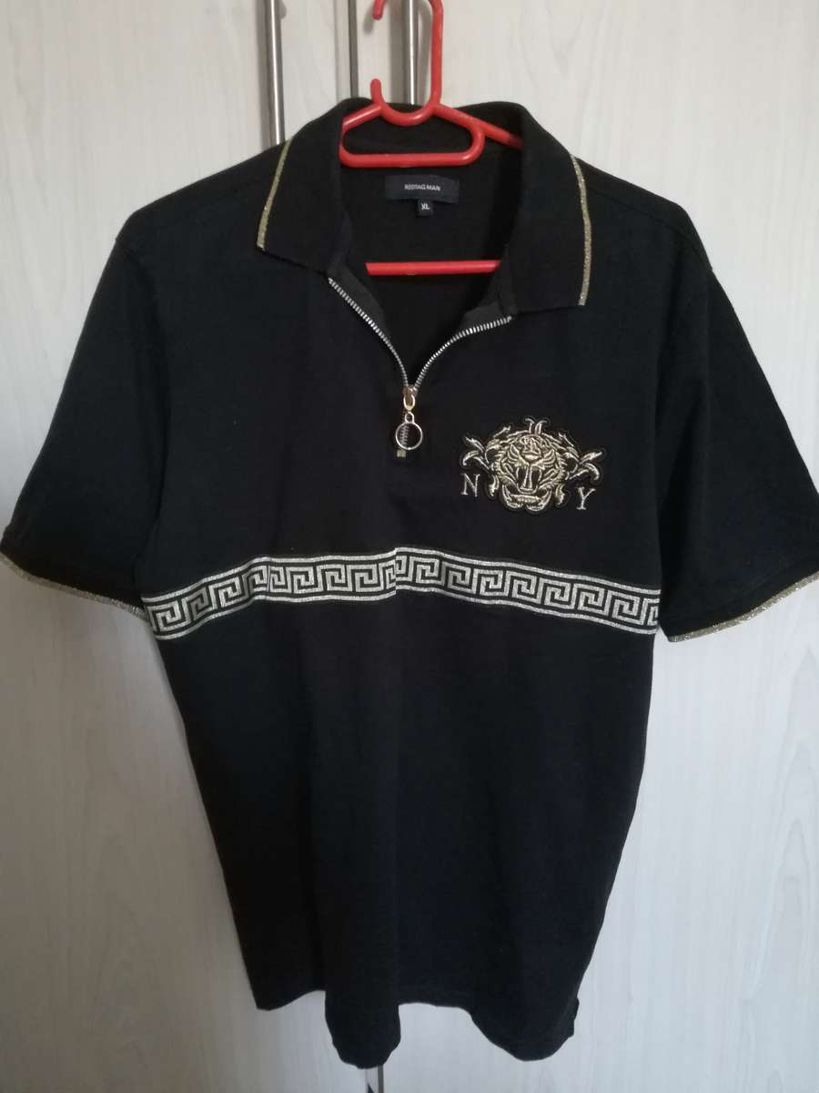 mens shirt with logos.