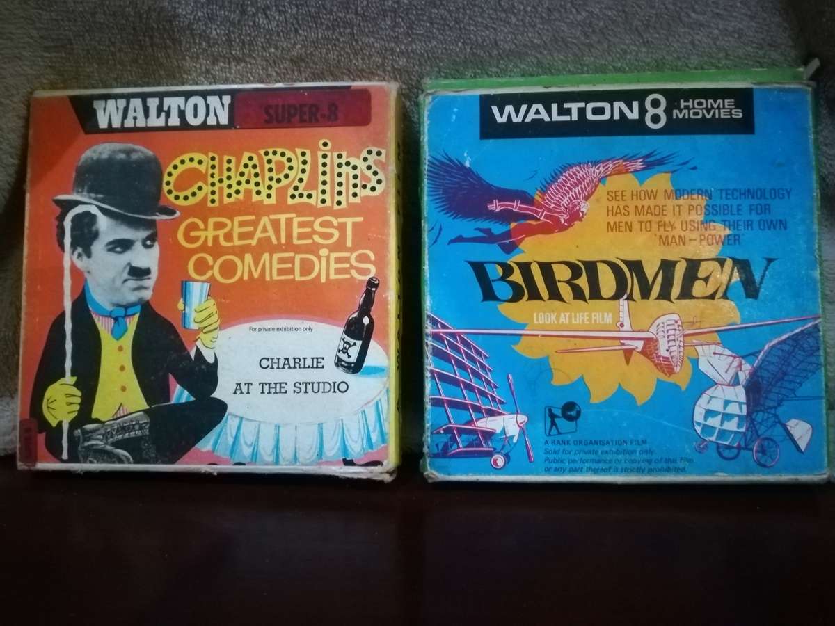 Vintage Super 8 Movies x 6 lot.