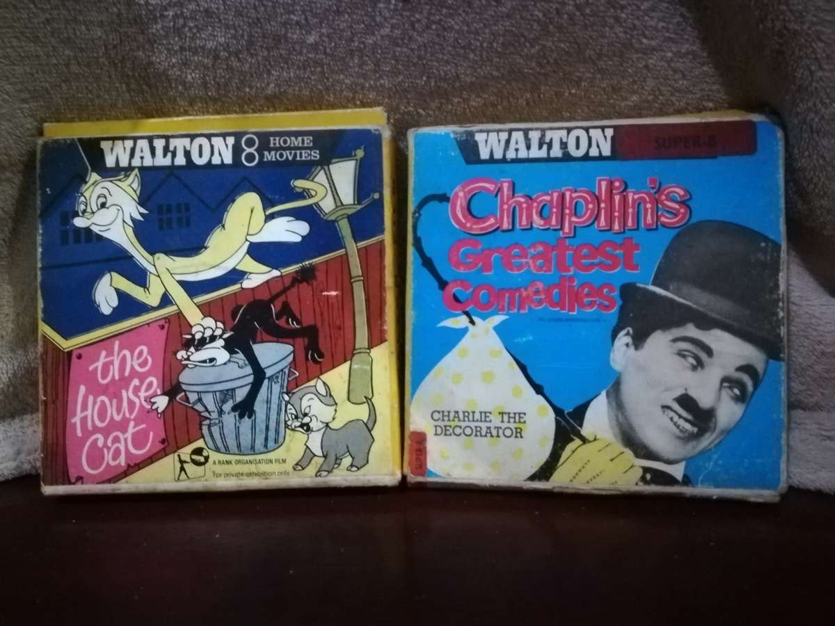 Vintage Super 8 Movies x 6 lot.