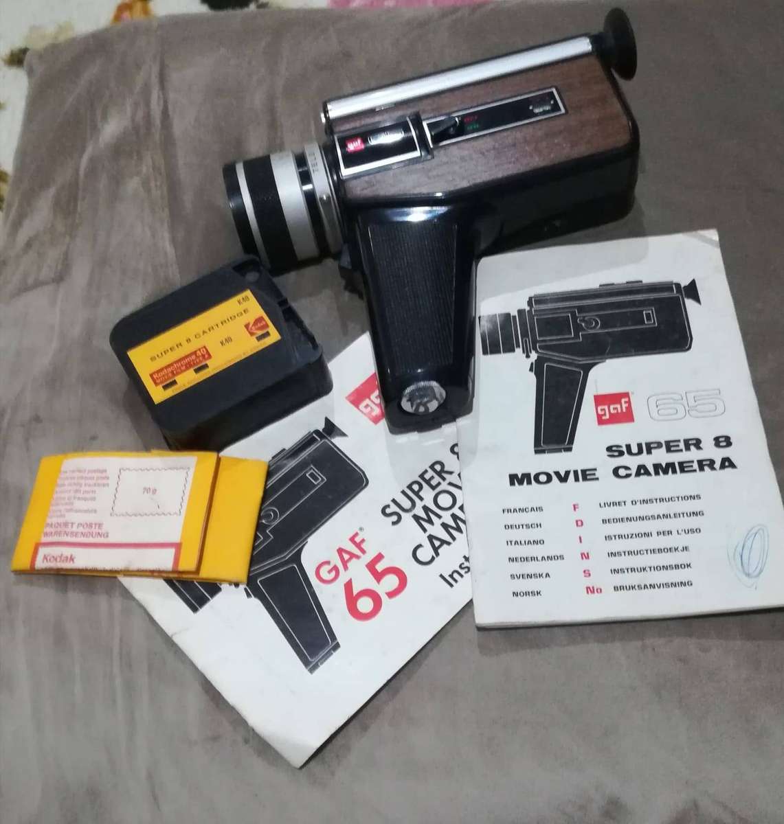 Minolta Hand Held Super 8 Movie Camera - Untested.