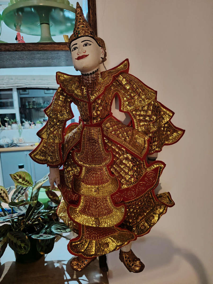 Vintage Burmese Puppet
