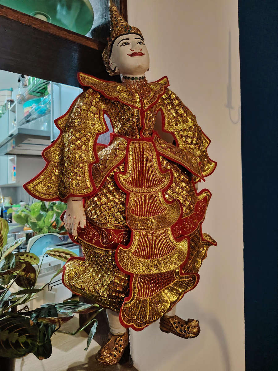 Vintage Burmese Puppet