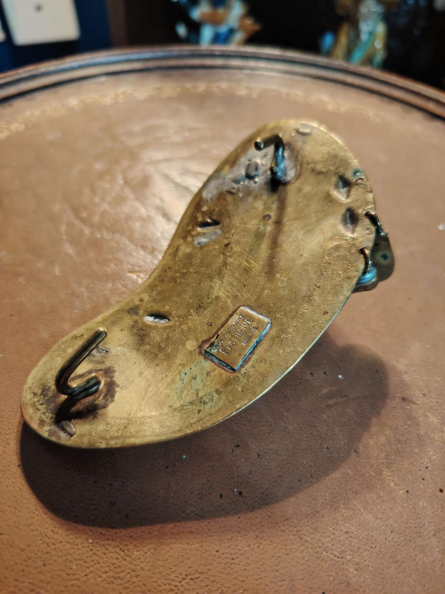 Vintage Handmade Brass Buckle