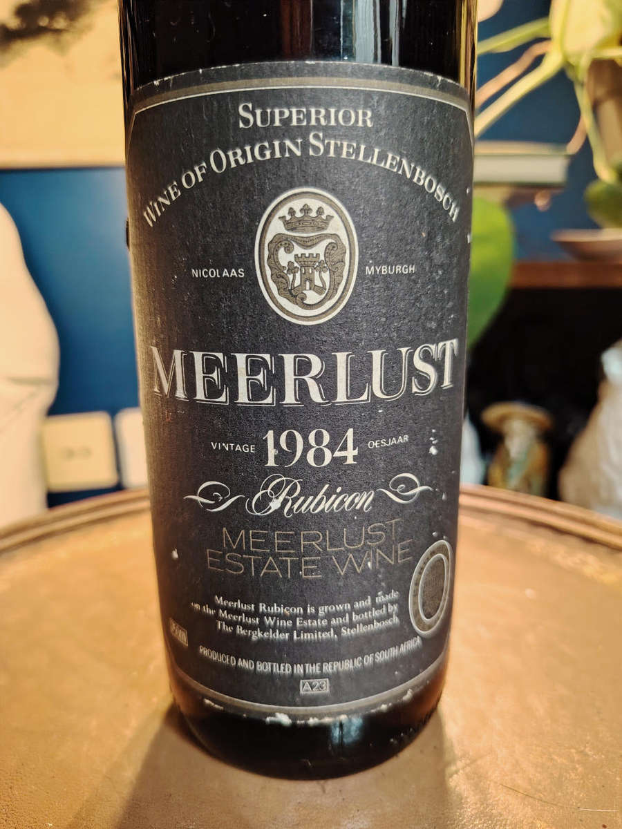 1984 Meerlust Rubicon