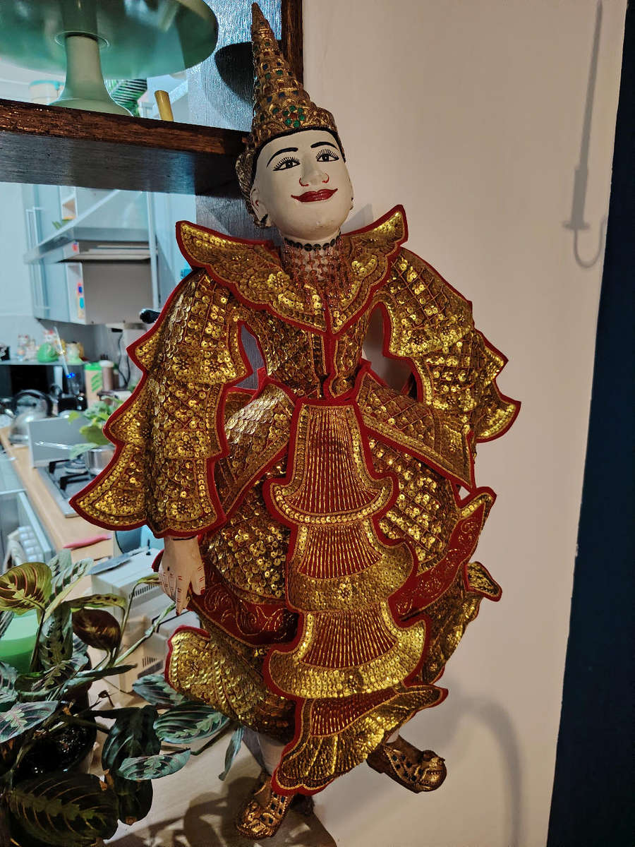 Vintage Burmese Puppet