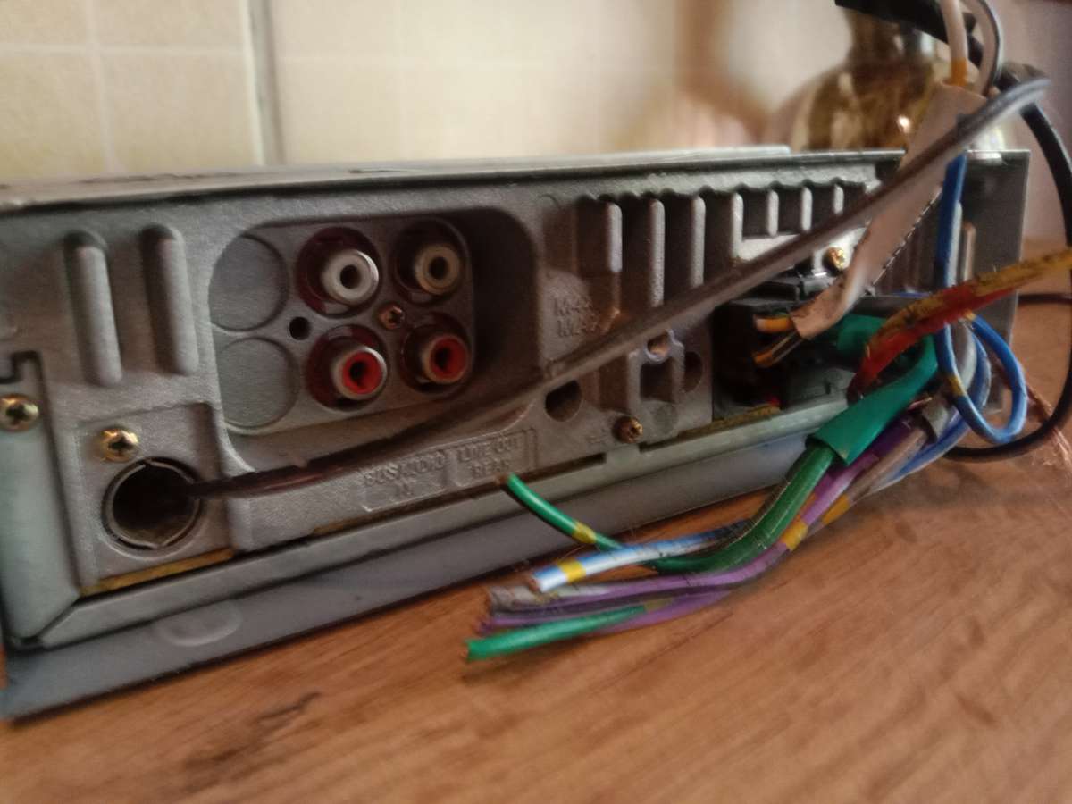 Vintage Sony car tape deck