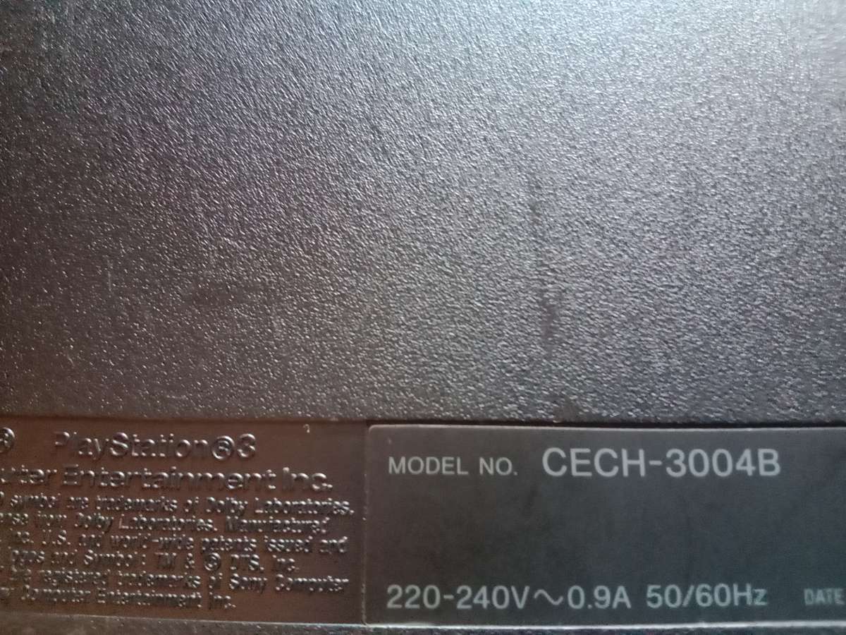 PS3 slim 320gb for parts/repair