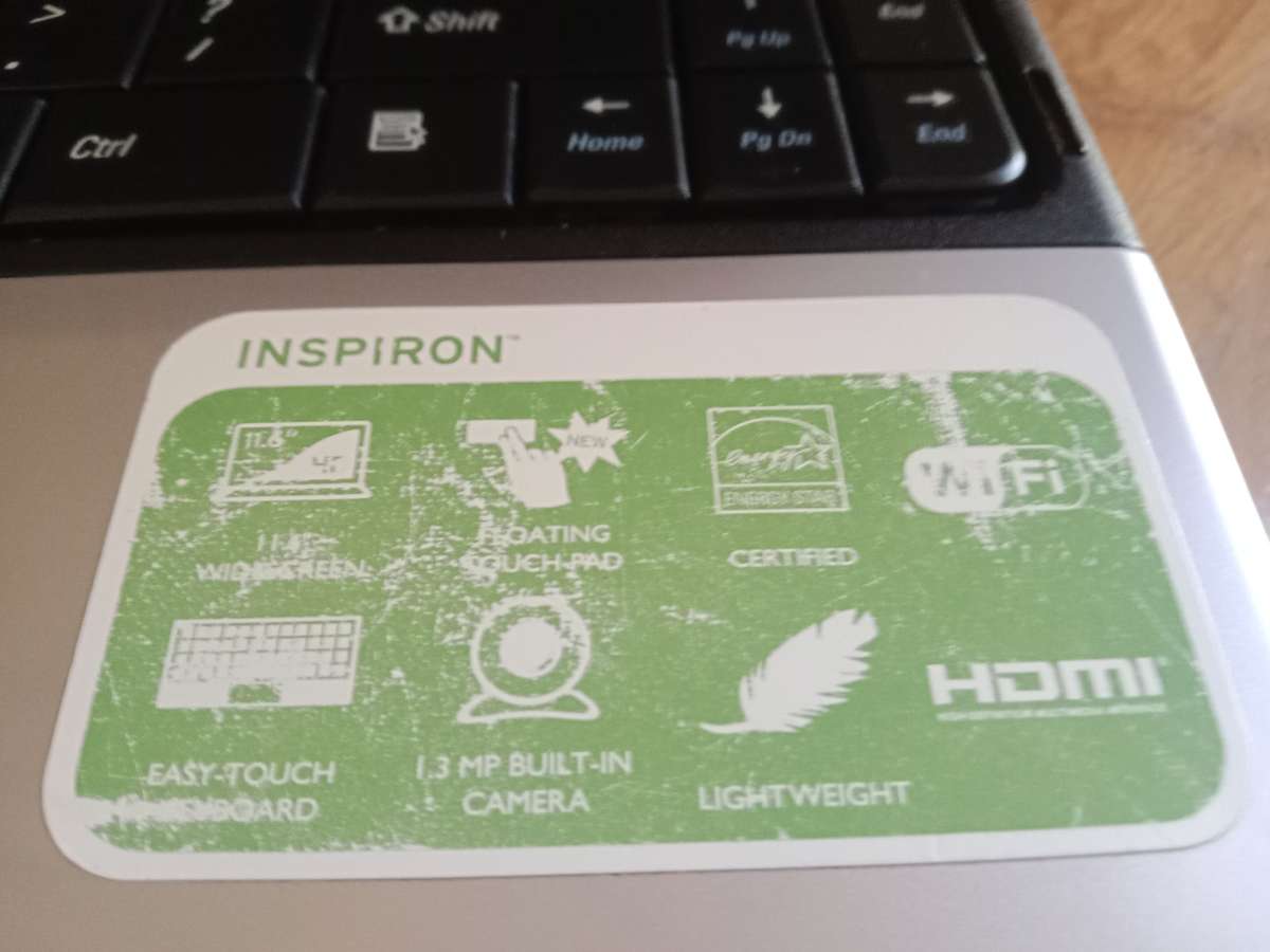 Dell Inspiron 1110 mini laptop