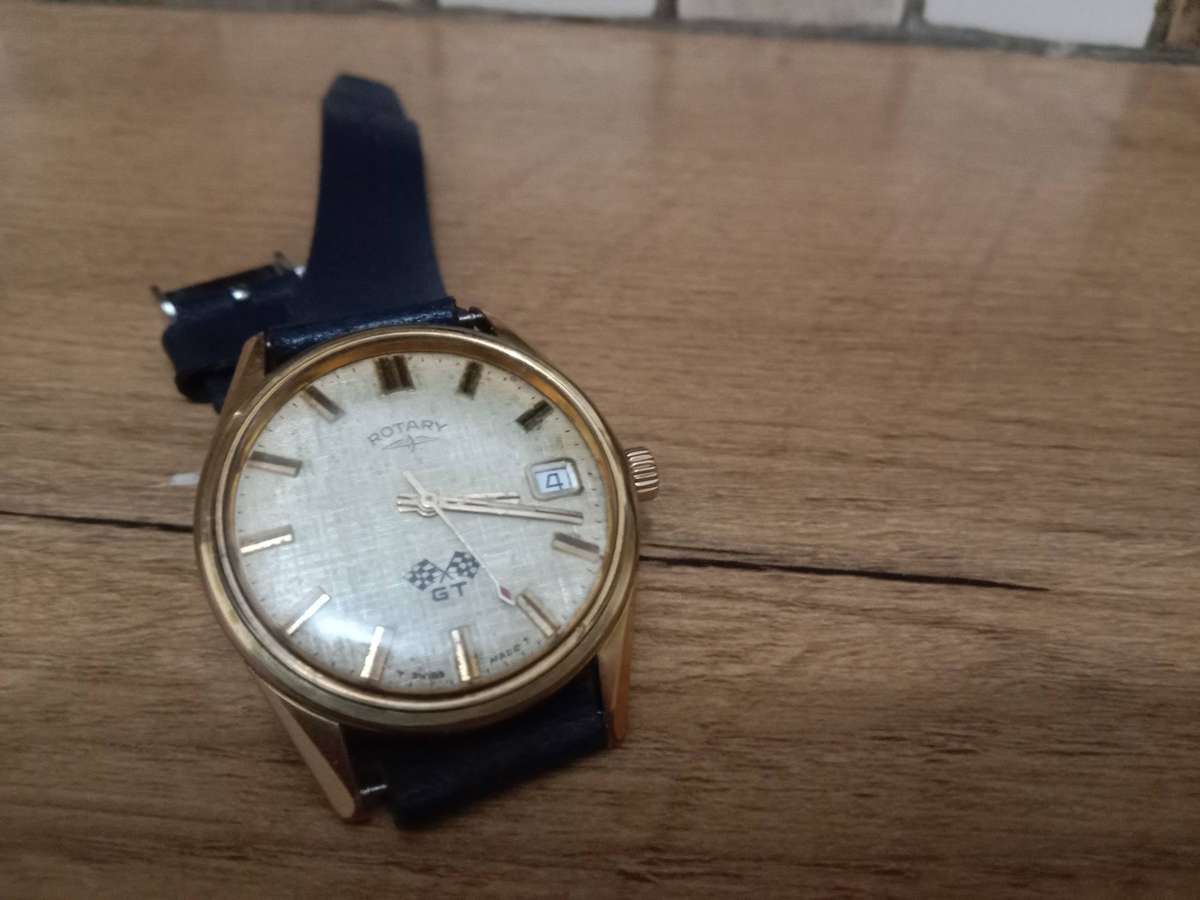 Rotary GT mens vintage watch