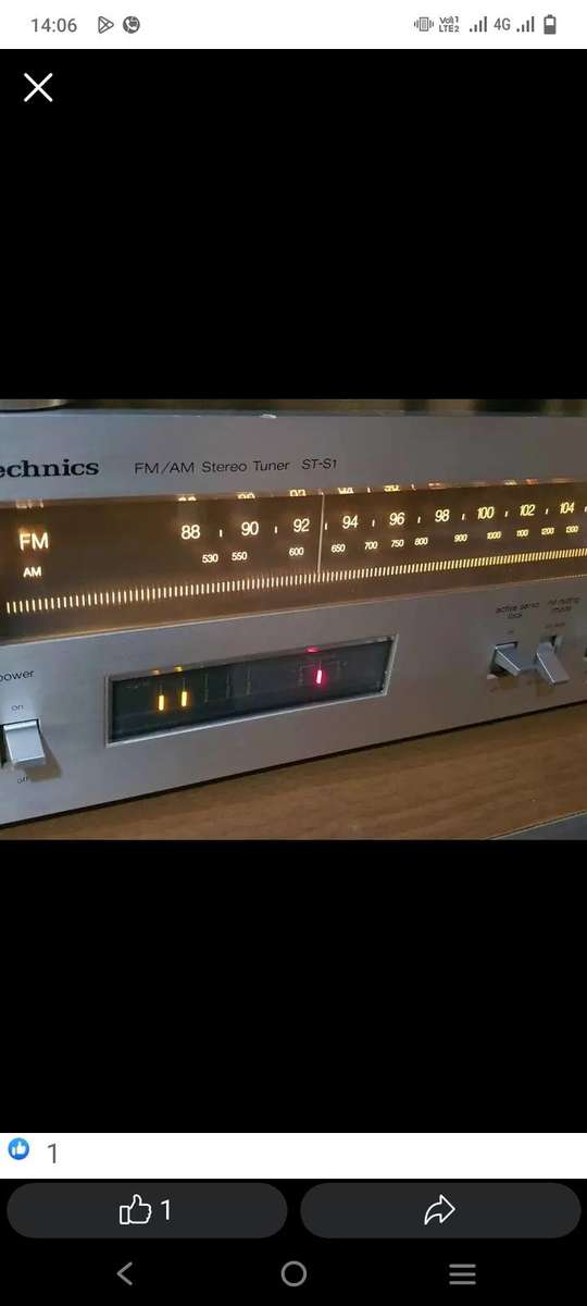 Technics vintage tuner ST -S1