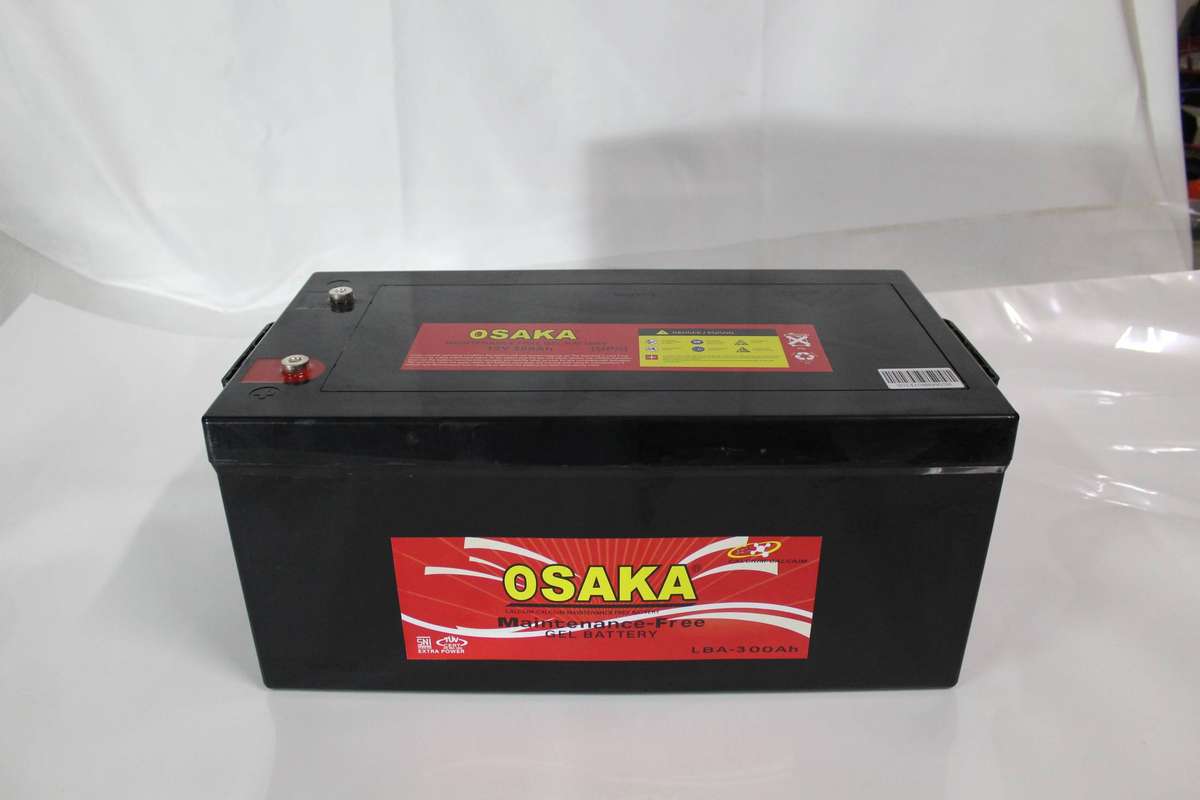 OSAKA 12V 300AH Gel Battery (LBA-300AH)
