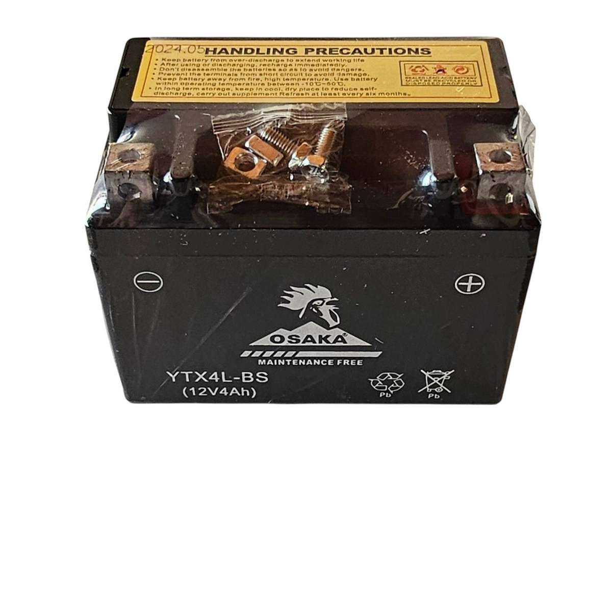 YTX4L-BS (12V4AH) OSAKA MOTORCYCLE BATTERY
