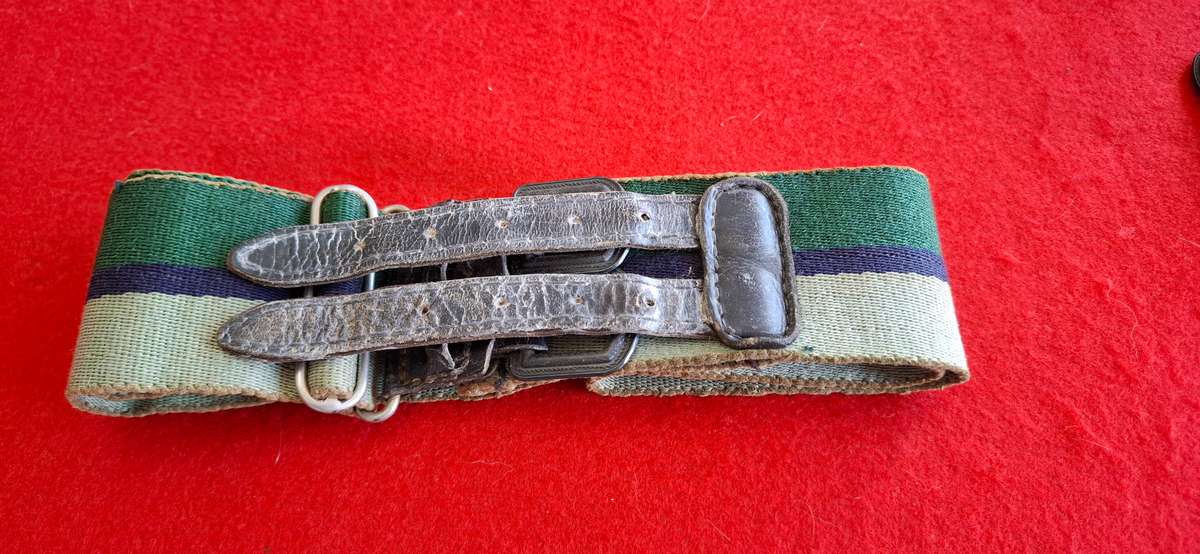 RHODESIAN SIGNALS CORPS STABLE BELT - MAX LENGTH 84CM / 33"            (8750)