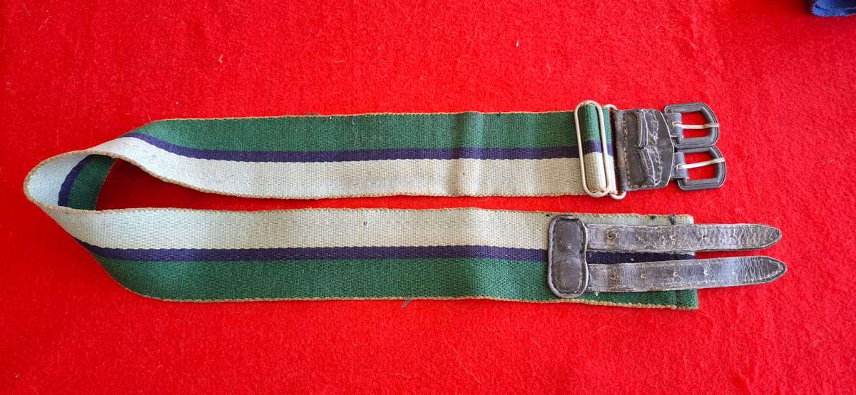 RHODESIAN SIGNALS CORPS STABLE BELT - MAX LENGTH 84CM / 33"            (8750)