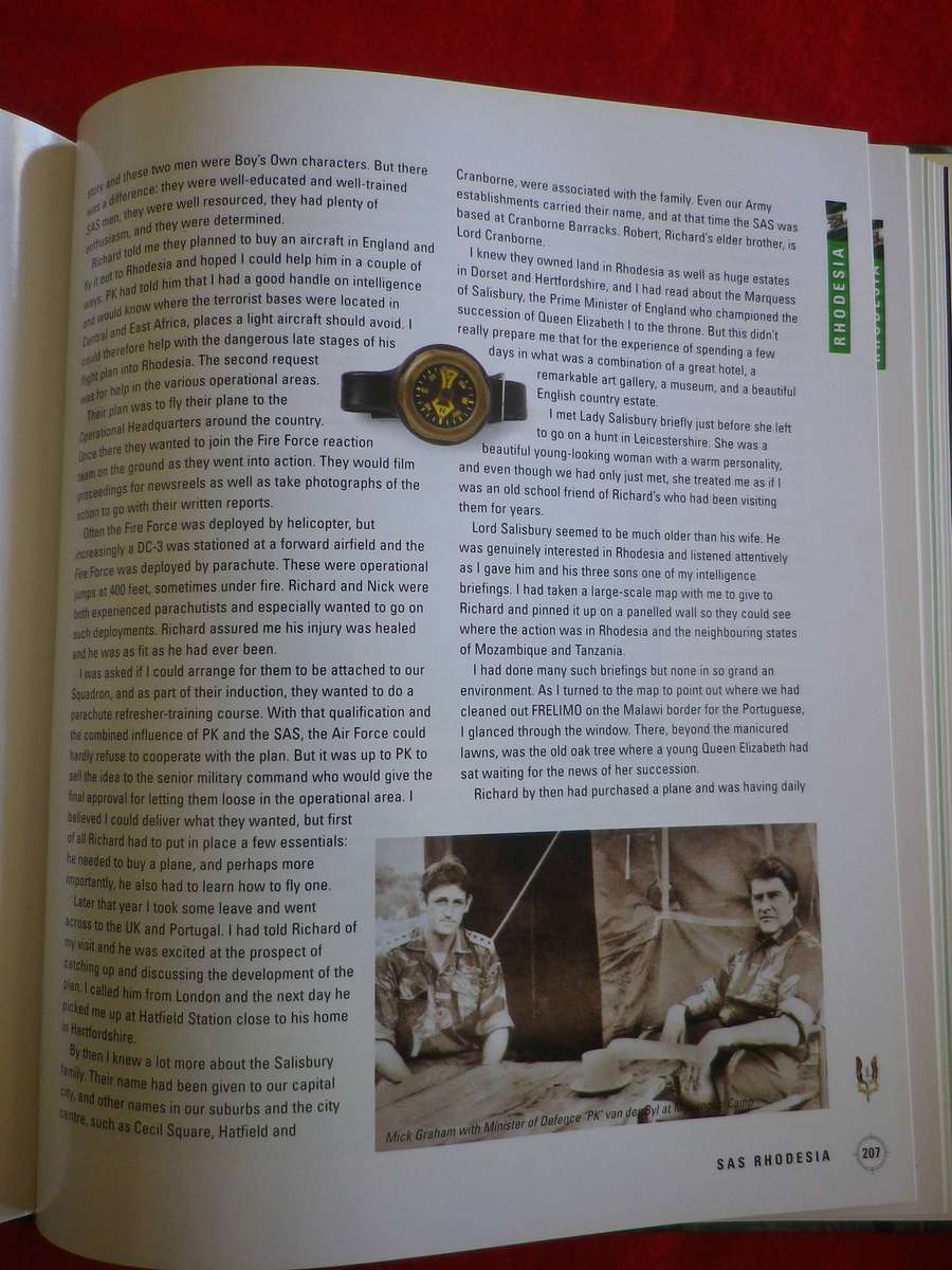 RHODESIAN SAS OPERATORS WRIST COMPASS - READ MORE BELOW    (269)