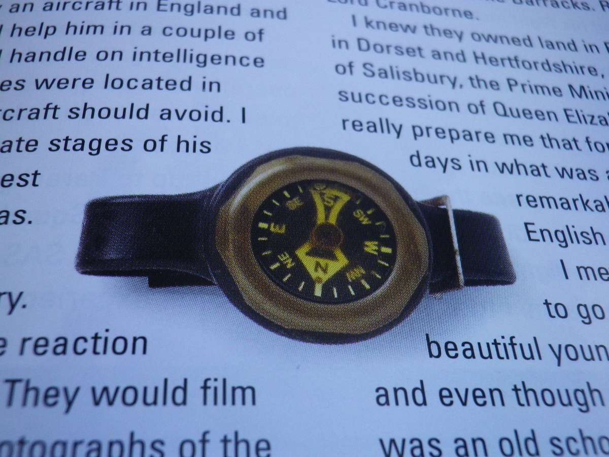 RHODESIAN SAS OPERATORS WRIST COMPASS - READ MORE BELOW    (269)