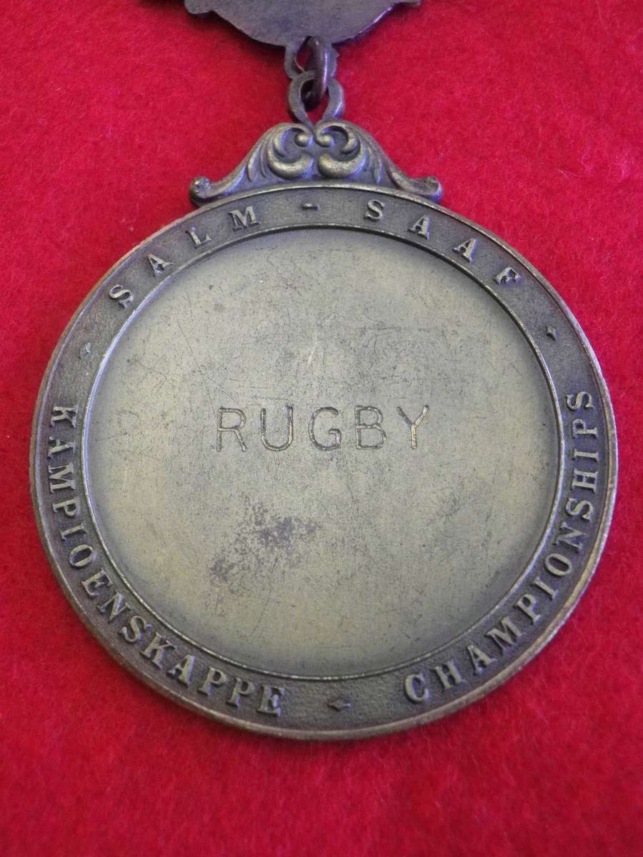 SAAF - RUGBY CHAMPIONSHIP BRONZE MEDAL 1989              (250)