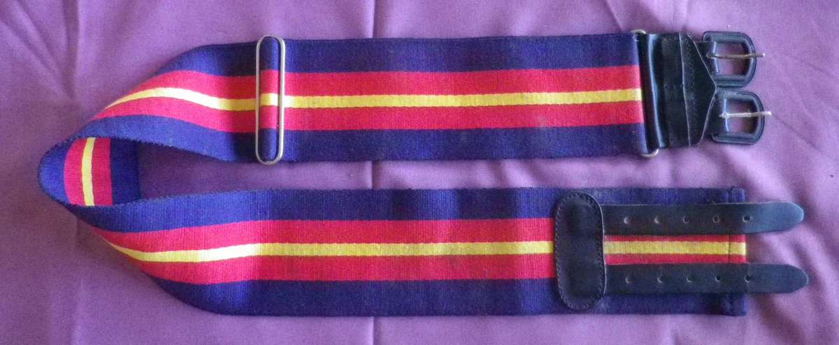 RHODESIAN ARMY SERVICES CORPS.   STABLE BELT-       MAX LENGTH 102cm/40"    (4080)