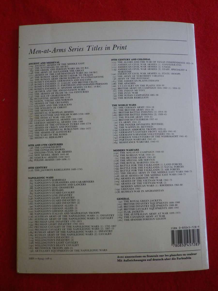 "MODERN AFRICAN WARS - RHODESIA 1965-80" BY OSPREY - S/C 48 PAGES - INSCRIBED   (279)