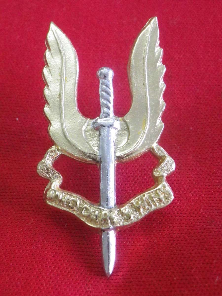 RHODESIA - SAS OR'S ANODISED BERET BADGE       (3005)