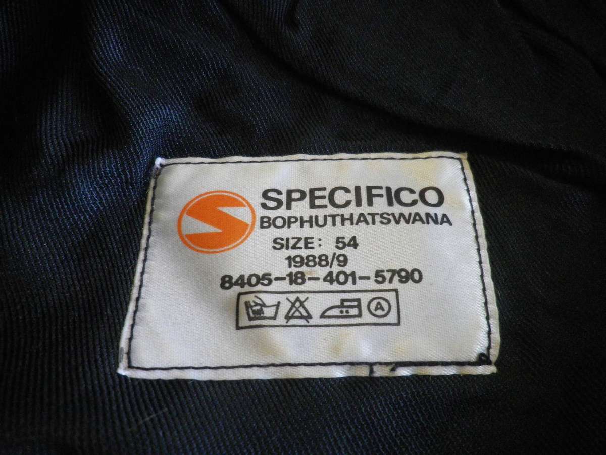 SADF - SA CORPS OF SIGNALS BERET - MADE SPECIFICO - SIZE 54 - 1988/89    (252)