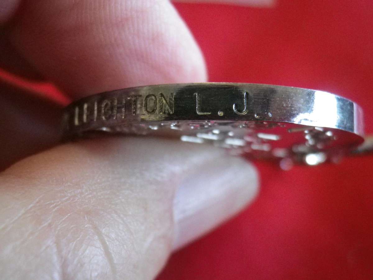 RHODESIA - POLICE LONG SERVICE MEDAL TO 11930R STK/LDR LEIGHTON L.J. + AWARD SLIP -UNRESEARCHED (135