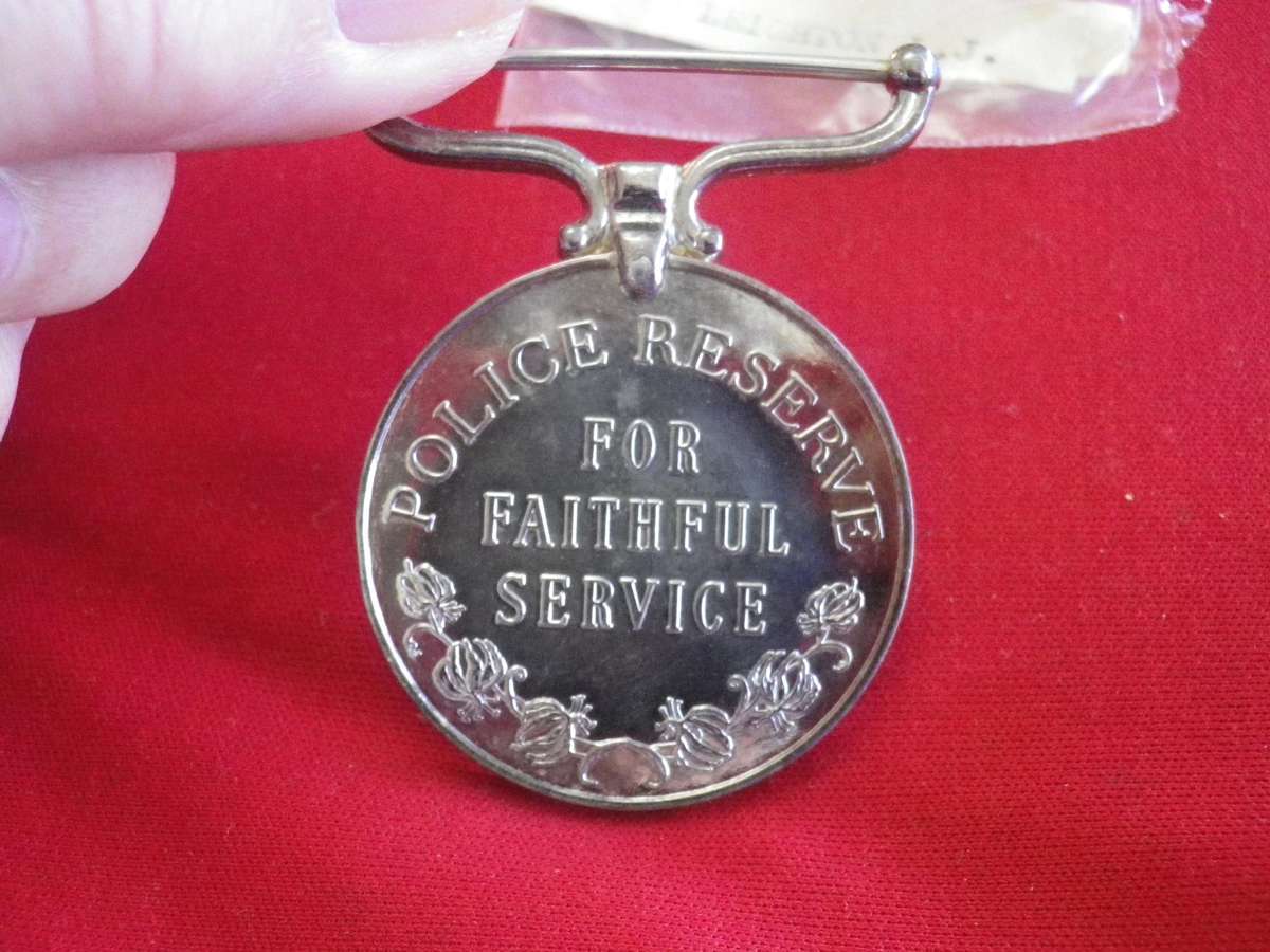 RHODESIA - POLICE LONG SERVICE MEDAL TO 11930R STK/LDR LEIGHTON L.J. + AWARD SLIP -UNRESEARCHED (135