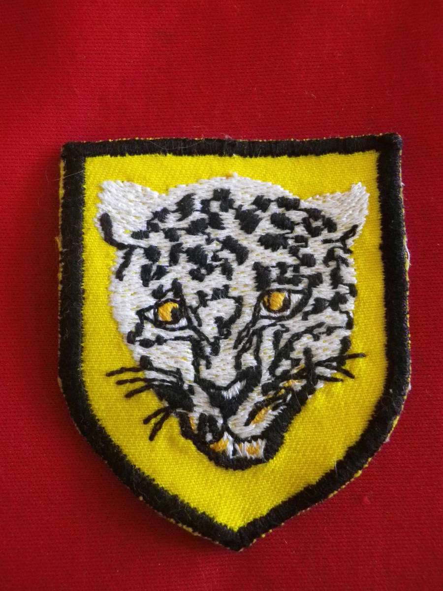 ZIMBABWE ARMY (EARLY POST RHODESIA) -  5TH BRIGADE EMBROIDERED PATCH - SCARCE     (4011)