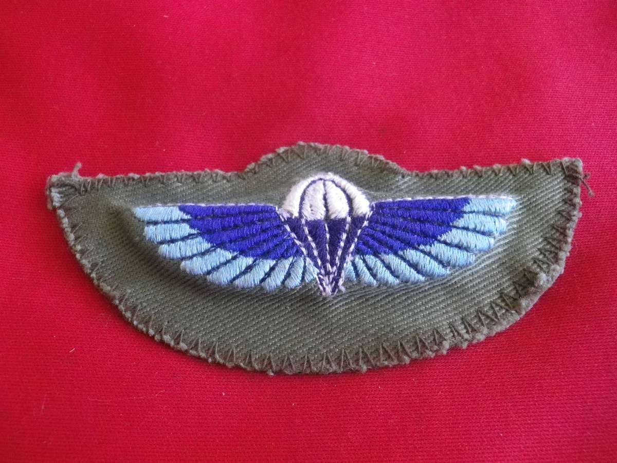 RHODESIAN - SAS EMBROIDERED PADDED PARA WINGS - COMBAT DRESS       (5041)